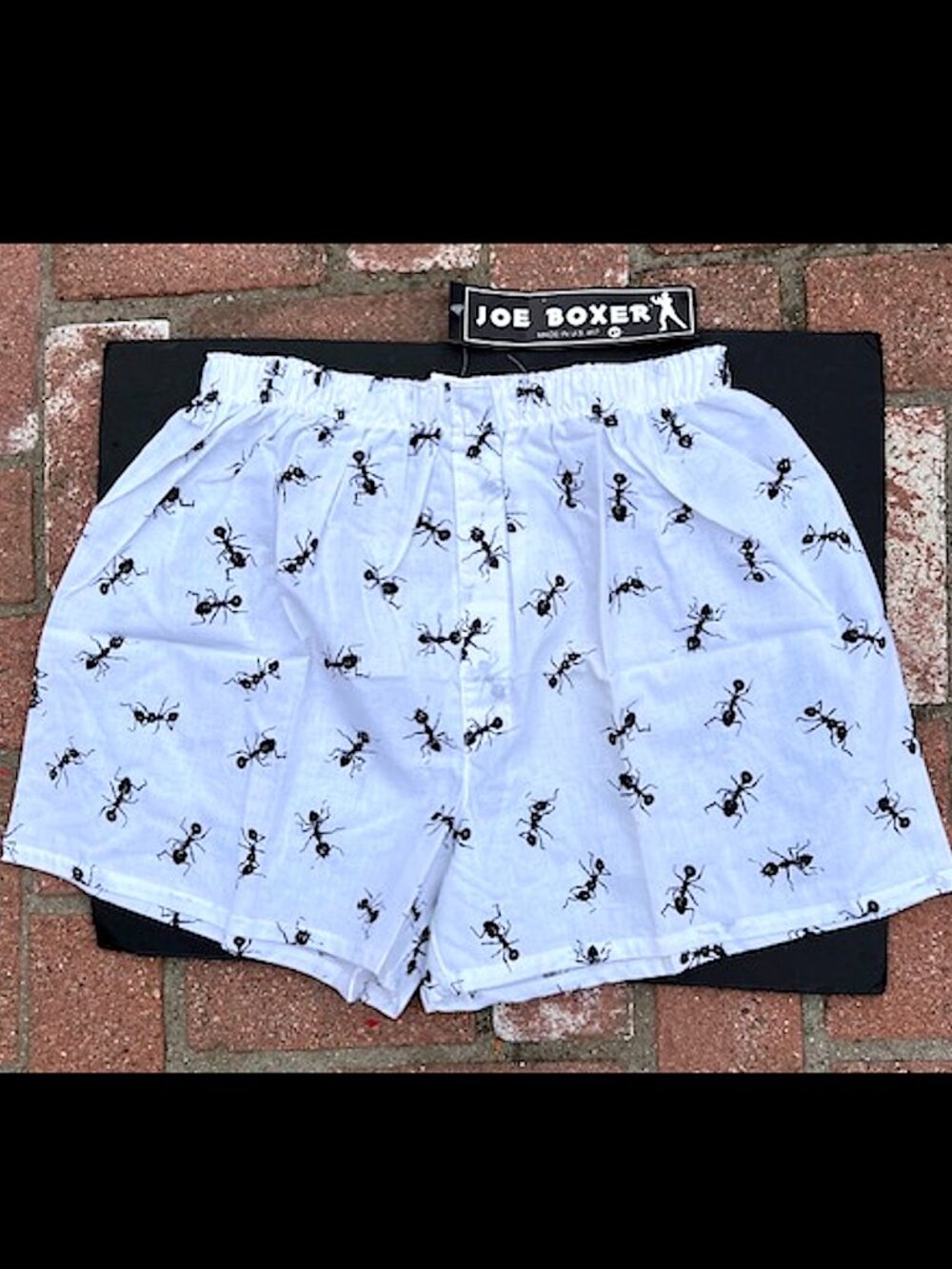 JOE BOXER Vintage ANTS IN PANTS Boxer Brief Shorts XL  - NWT